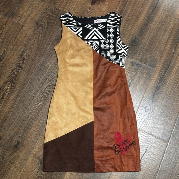 DESIGUAL robe VEST MANUELA femme size 6 - Picture 3 of 10